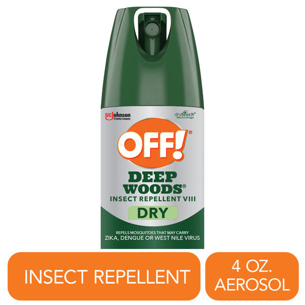 OFF!® Deep Woods Insect Repellent Dry Aerosol Spray