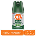 OFF!® Deep Woods Insect Repellent Dry Aerosol Spray