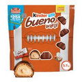 Kinder Bueno Mini, Milk Chocolate and Hazelnut Cream, Individually Wrapped Chocolate Bars, Share Size, 5.7 oz