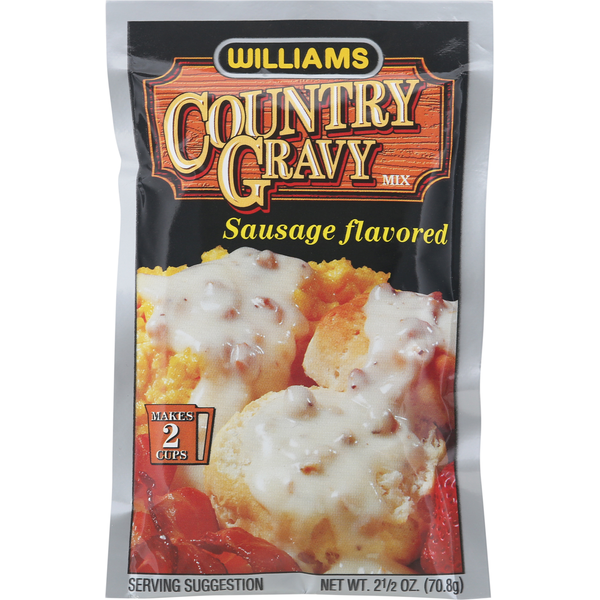 Williams Country Gravy Mix, Sausage Flavored
