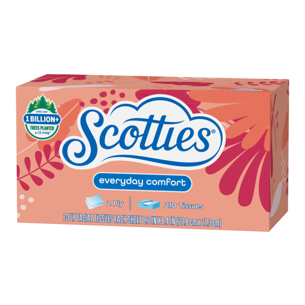 Scotties Facial Tissue Everyday Comfort, 2-Ply