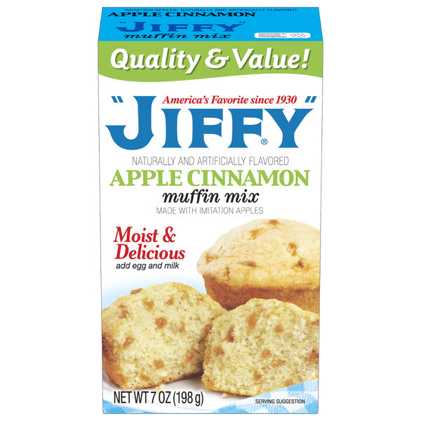 Jiffy® Apple Cinnamon Muffin Mix