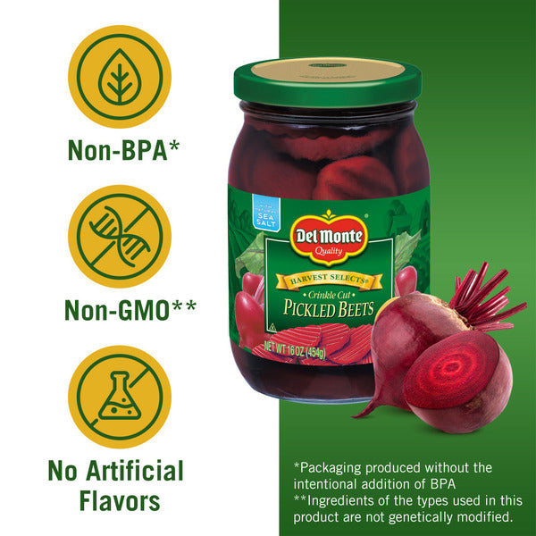 Del Monte HARVEST SELECTS Crinkle Cut Pickled Beets