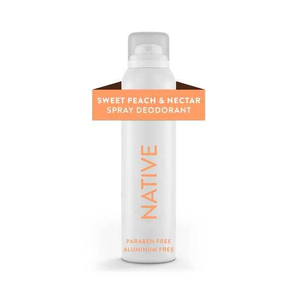 Native Sweet Peach & Nectar Deodorant & Body Spray