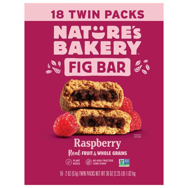 Nature's Bakery Raspberry Fig Bar Twin Packs