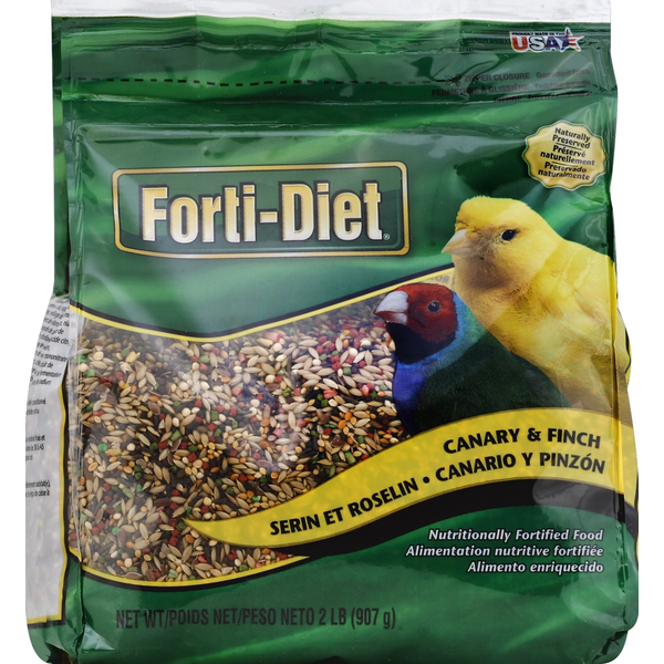 Forti-Diet Canary & Finch Food, Nutritionally Fortified