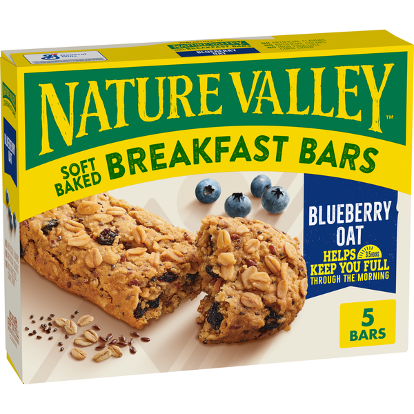 Nature Valley Blueberry Oat Soft Baked Breakfast Bars