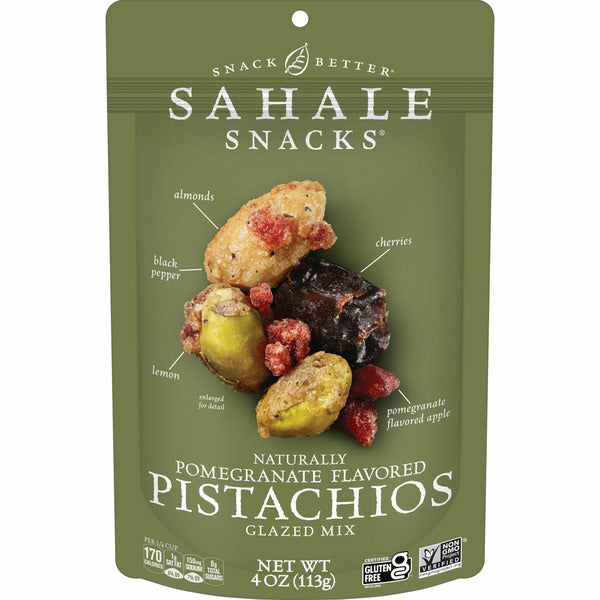 Sahale Snacks Glazed Mix, Pomegranate Flavored Pistachios