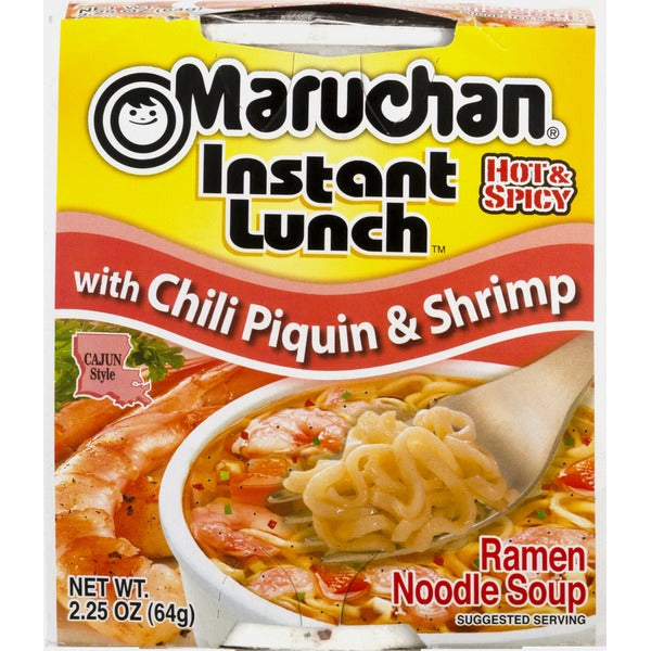 Maruchan Instant Lunch with Chili Piquin & Shrimp