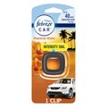 Febreze Car Odor-Fighting Air Freshener Vent Clip, Hawaiian Aloha, 1 count