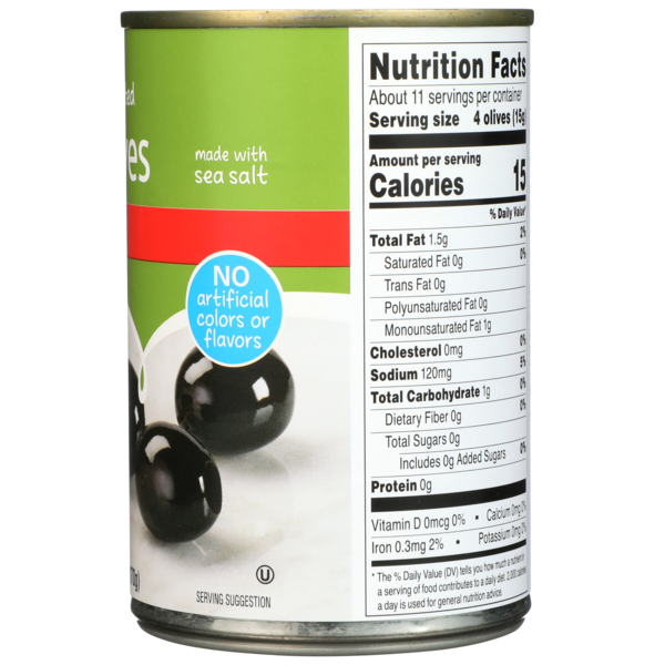 Food Club Large Ripe Pitted Olives