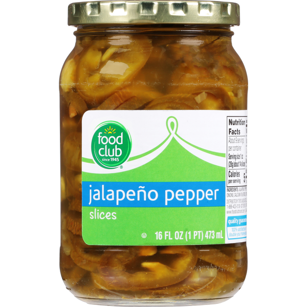 Food Club Jalapeno Pepper Slices