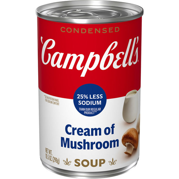 Campbell's 25% Less Sodium Cream of Mushroom Soup