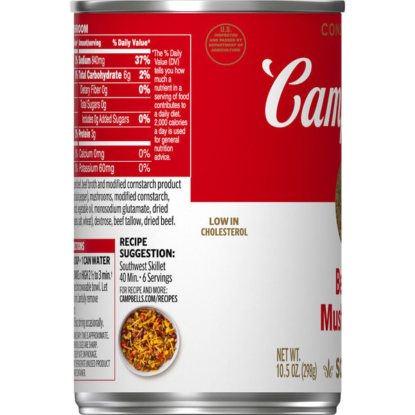 Campbell's Beefy Mushroom Soup