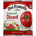 Dei Fratelli Tomatoes, Seasoned, Diced