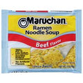 Maruchan Ramen Noodle Soup, Less Sodium Beef, 3 oz️