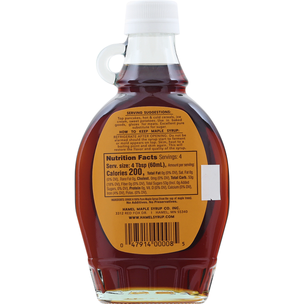 Hamel Syrup, Maple, 100% Pure