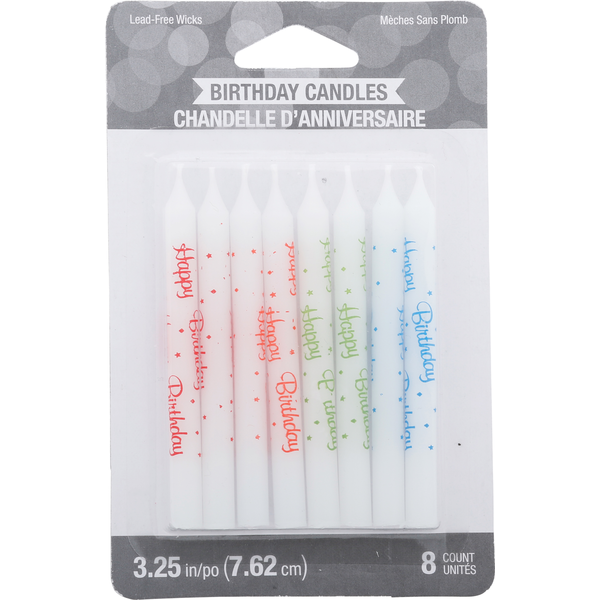 Creative Converting Birthday Candles