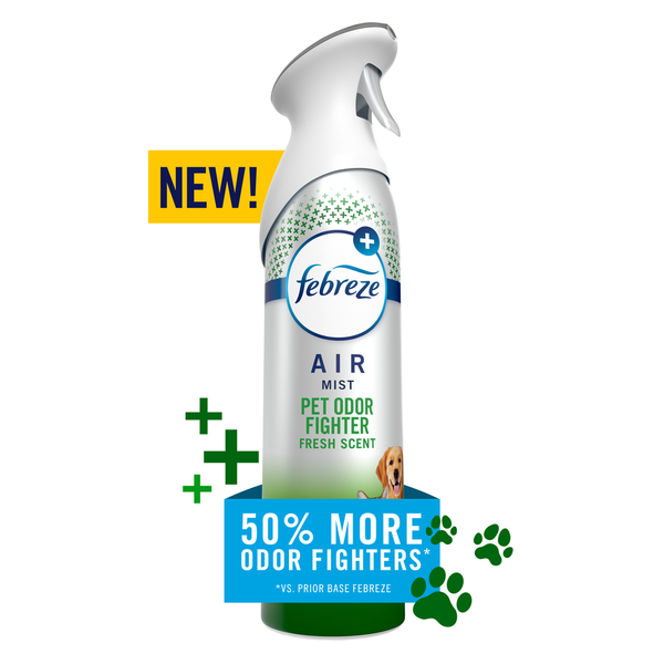 Febreze Air Mist Air Freshener Spray, Pet Odor Fighter