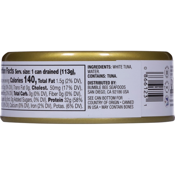 Bumble Bee Prime Fillet Very Low Sodium Solid White Albacore in Water