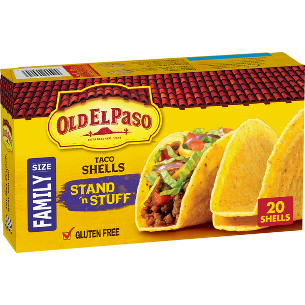 Old El Paso Stand 'N Stuff Family Size Taco Shells