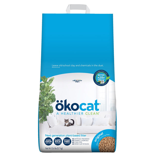 okocat Original Premium Clumping Wood Cat Litter