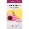 Bigelow Herbal Tea, Caffeine Free, Stay Well, Lemon & Echinacea, Tea Bags