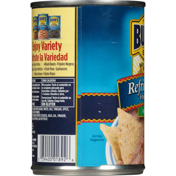 Bush's Best Fat Free Refried Beans