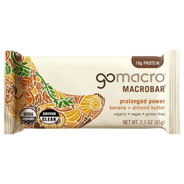 GoMacro Banana + Almond Butter MacroBar