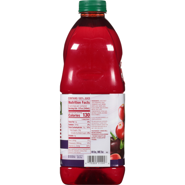 Old Orchard 100% Juice, Black Cherry Cranberry