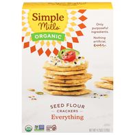 Simple Mills Organic Seed Flour Crackers, Everyth...
️