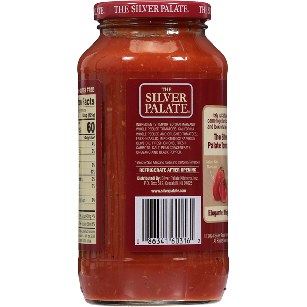 The Silver Palate San Marzano Blend Roasted Garlic Pasta Sauce