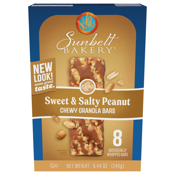 Sunbelt Bakery Chewy Sweet & Salty Peanut Granola Bars