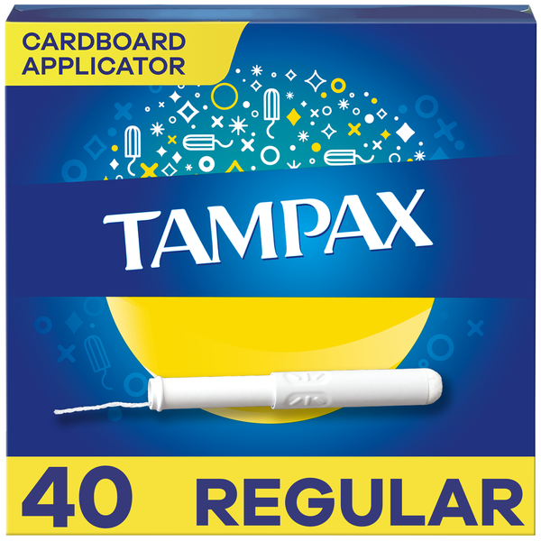 TAMPAX Cardboard Tampons Regular