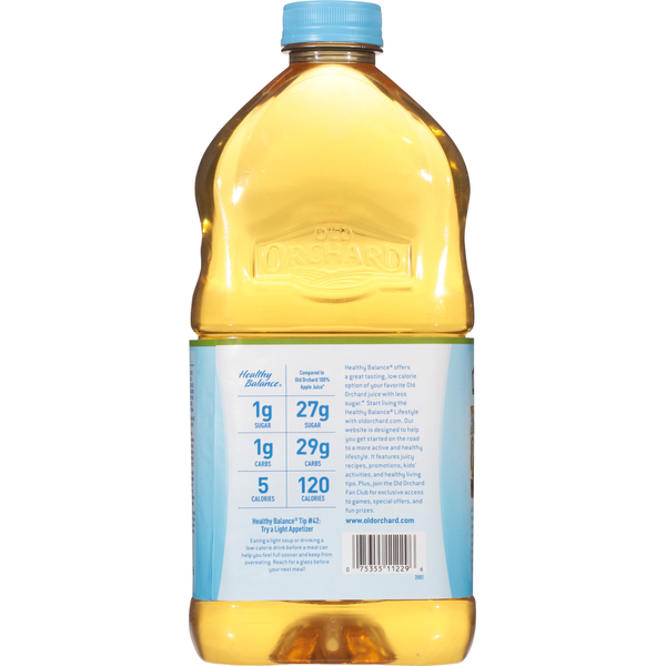 Old Orchard Healthy Balance Apple Reduced Sugar Juice Cocktail
