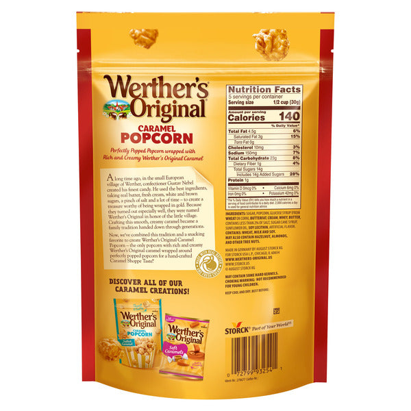 Werther's Original Classic Caramel, Caramel Popcorn