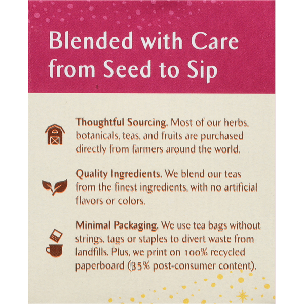 Celestial Seasonings Raspberry Zinger Caffeine Free Herbal Tea