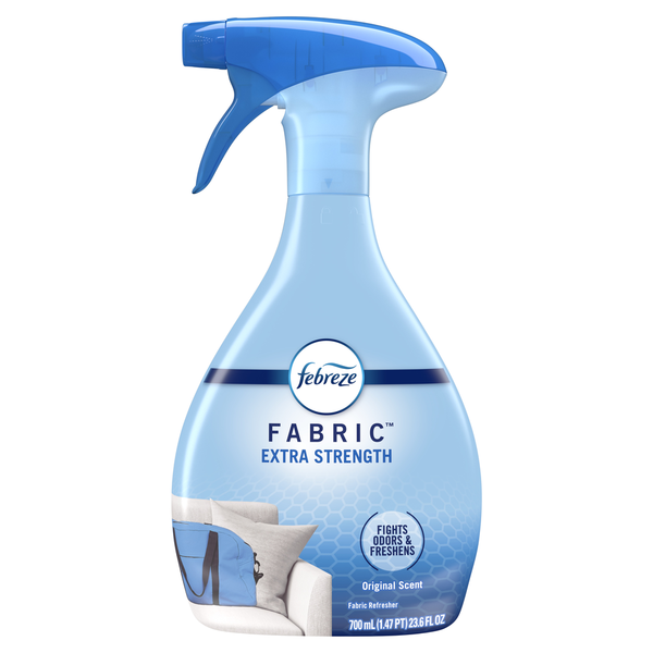 Febreze Fabric Spray Air Freshener Odor-Fighting Refresher, Extra Strength
