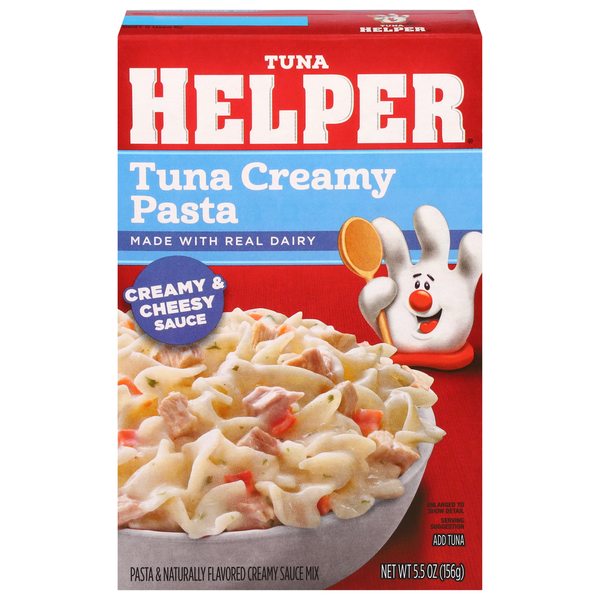 Tuna Helper Pasta & Sauce Mix, Tuna Creamy