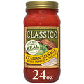 Classico Italian Sausage Spaghetti Pasta Sauce with Tomato, Peppers & Onions