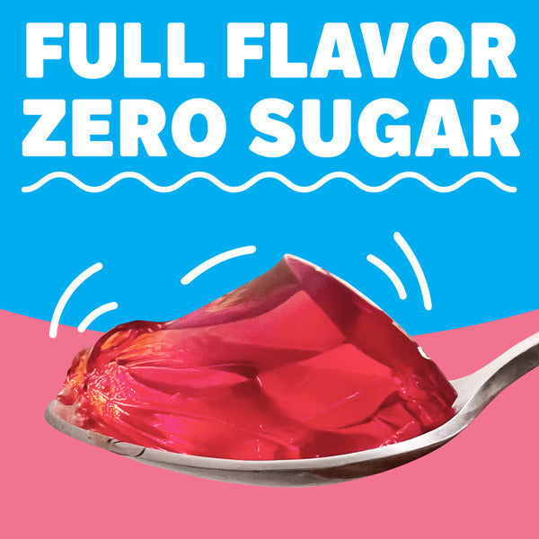Jell-O Zero Sugar Strawberry Banana Flavor Gelatin