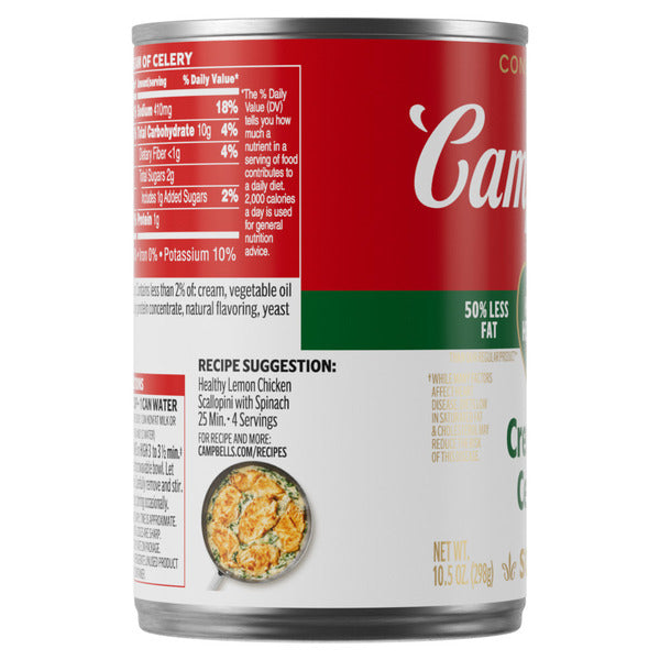 Campbell's Heart Healthy Cream of Celery Soup