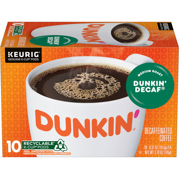 Dunkin' Decaf Medium Roast Coffee K-Cup Pods