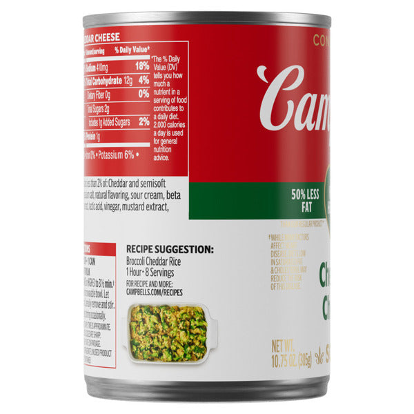 Campbell's Heart Healthy Cheddar Cheese Soup