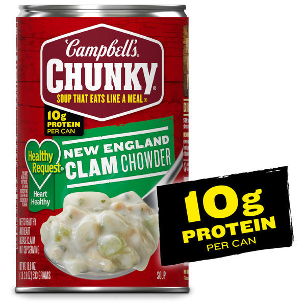 Campbell's New England Clam Chowder Soup