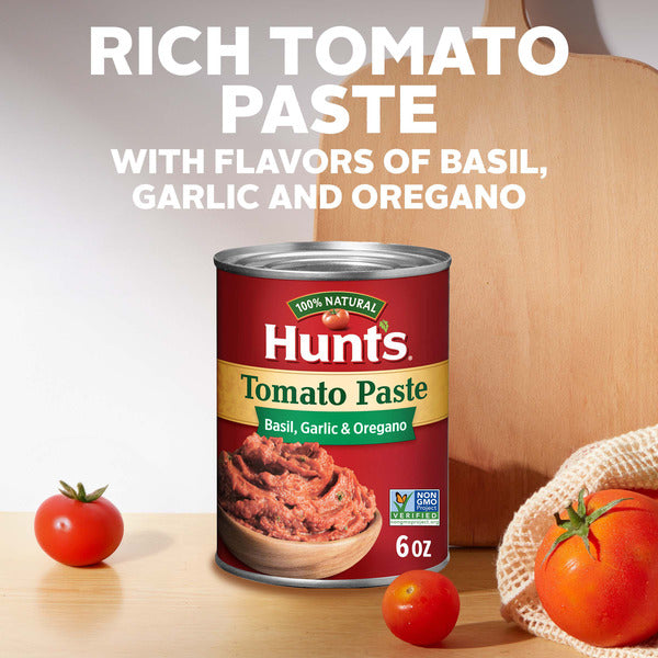 Hunt's Tomato Paste with Basil Garlic and Oregano
