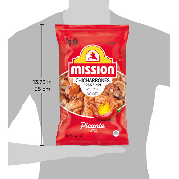 Mission Picante Chicharrones Pork Rinds