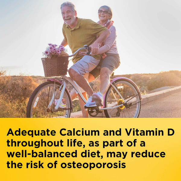 Nature Made Calcium 500 mg with Vitamin D3 Tablets