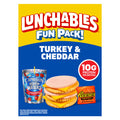Lunchables Turkey & Cheddar Cheese Cracker Stackers Kids Lunch Snack Meal Kit & Capri Sun