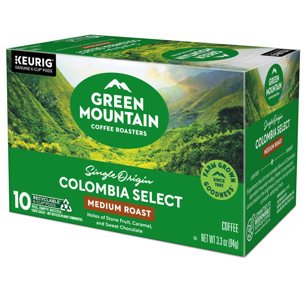 Green Mountain Coffee Roasters Colombia Select K-Cup Pods
